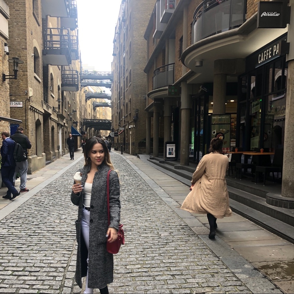 Long pea coat